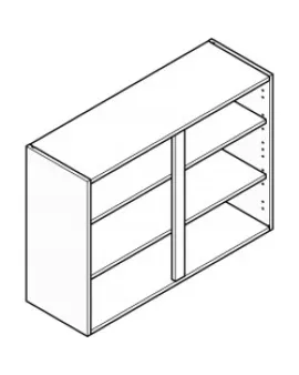APS52623 720x1000mm Wall Unit 