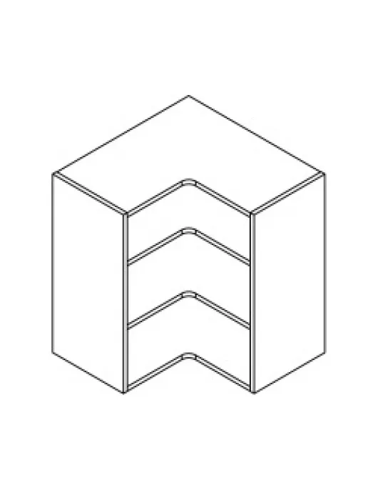 APS52624 720x650mm Wall Corner Unit 