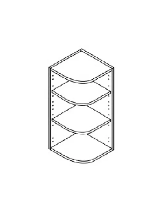 APS52628 720x300mm Wall Curved Unit 