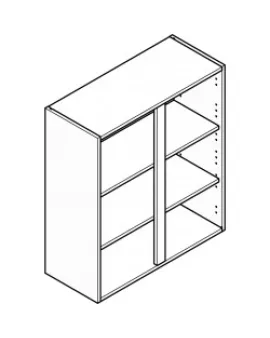 APS52638 900x800mm Tall Wall Cabinet 