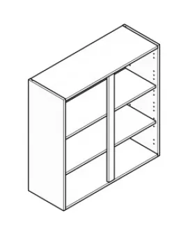 APS52639 900x1000mm Tall Wall Cabinet 