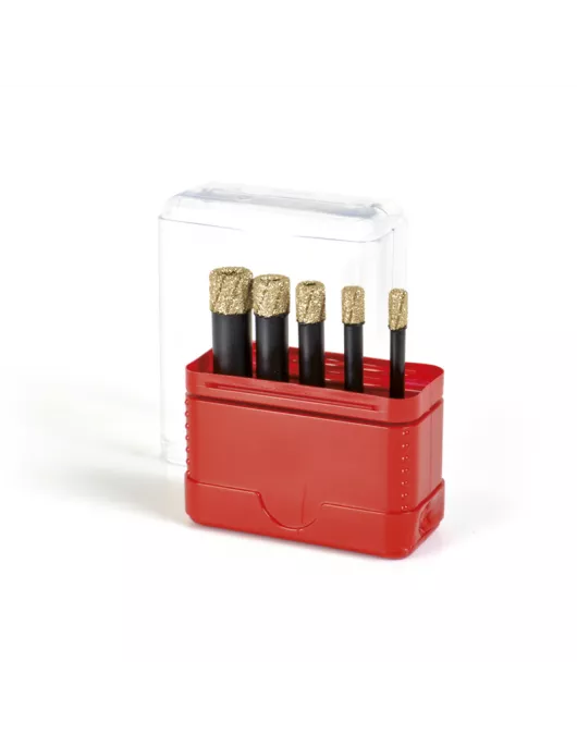 APS54058 Montolit ø5/6/8/10/12 Diamond Drill Bit Pack 