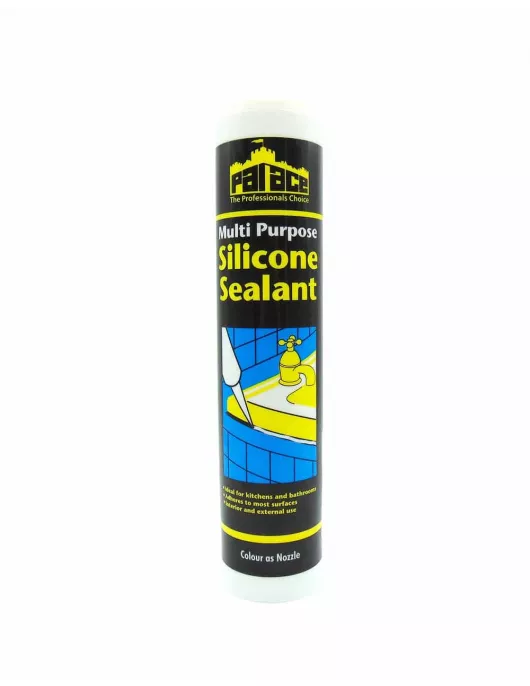 APS54062 White Multi-Purpose Silicone Sealant White