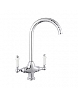 APS8286 Cruciform Sink Mixer Chrome