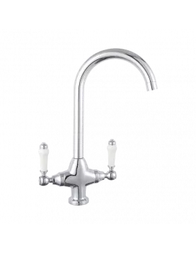 APS8286 Cruciform Sink Mixer Chrome