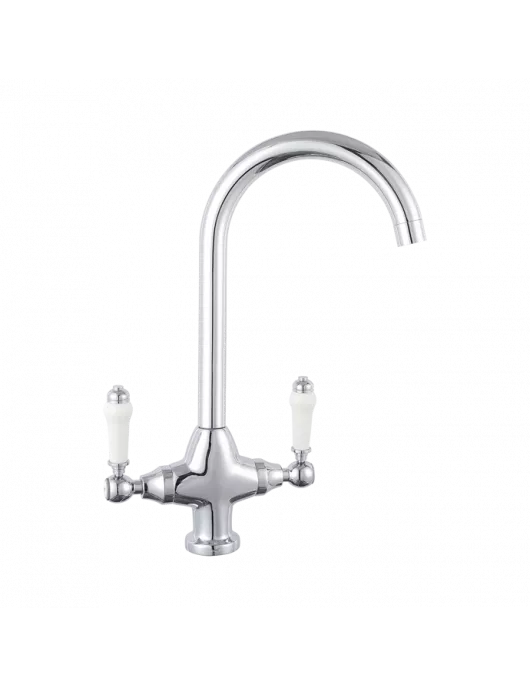 APS8286 Cruciform Sink Mixer Chrome