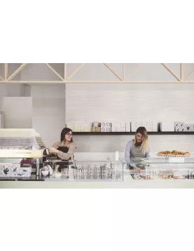 APS9078 Stream white struttura wind 20x50 White