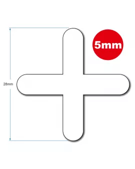 APS9282 5mm LONG LEG TILE SPACER 250 